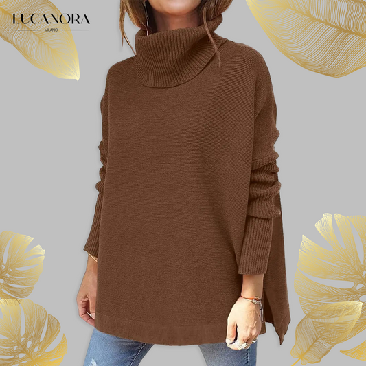 Maddalena™ Oversized svetr s rolákem