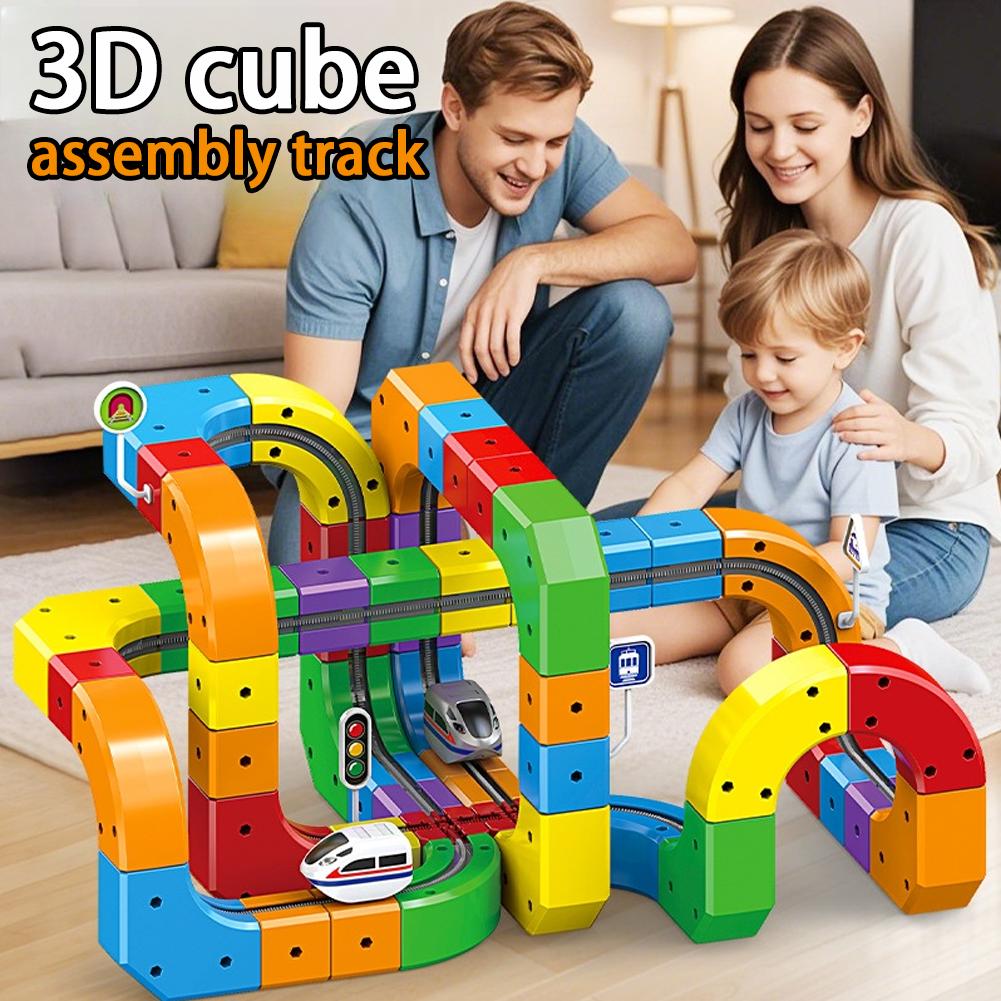 MagniRail™ Magnetická stavebnice s vlakovou dráhou