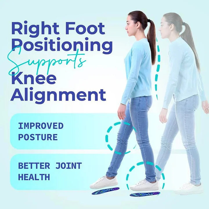 MagnoEase™ Akupresurní stélky do bot pro pohodlí