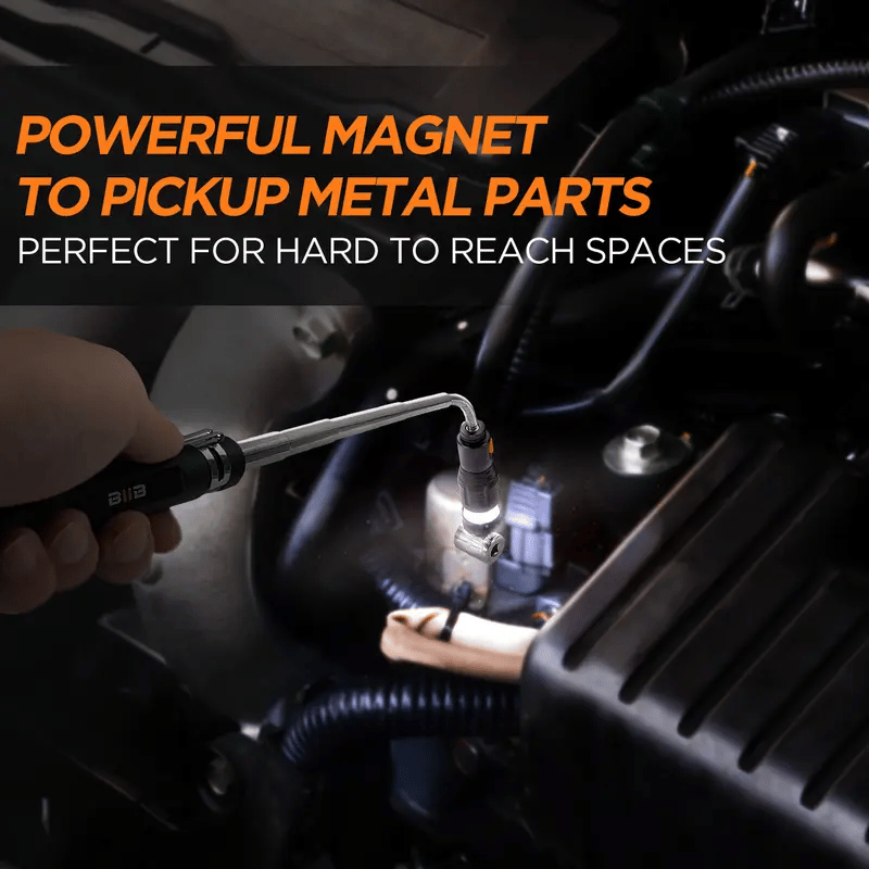 MagnoGrab™ Teleskopická baterka s magnetem