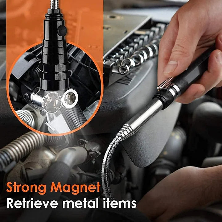 MagnoGrab™ Teleskopická baterka s magnetem