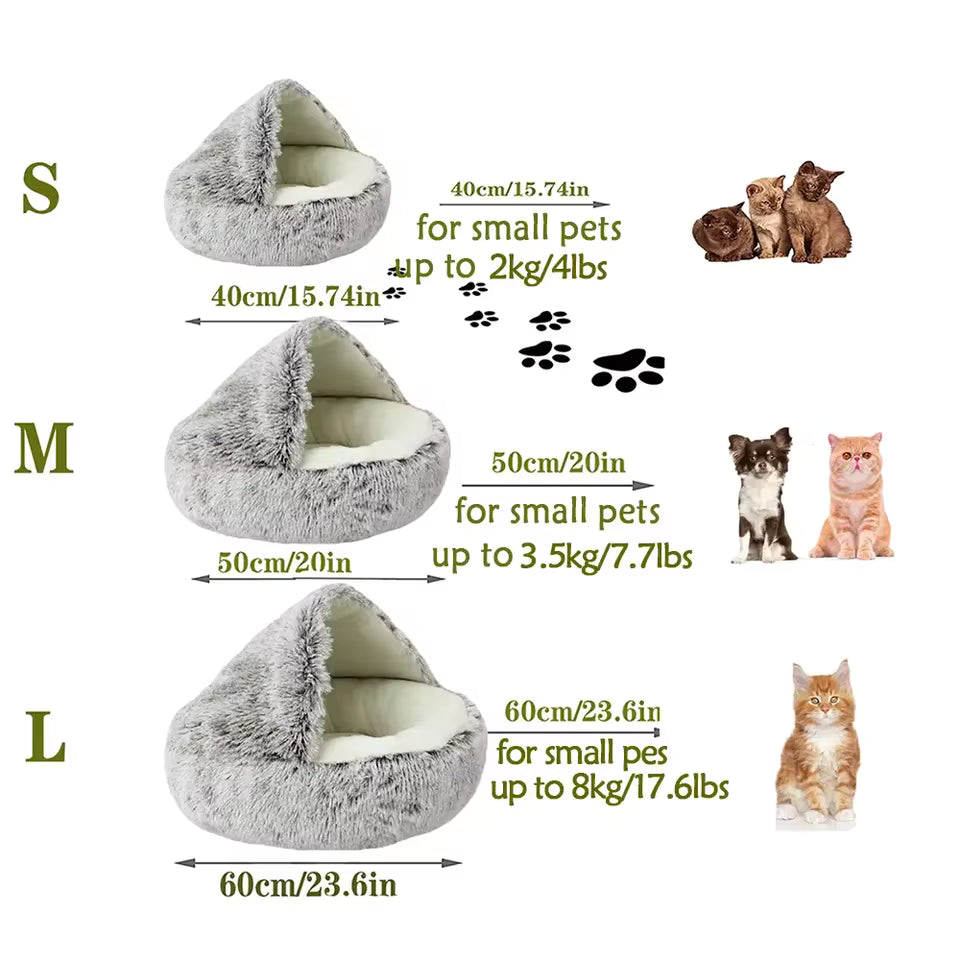 MeowLounge™ Měkký pelíšek pro kočky