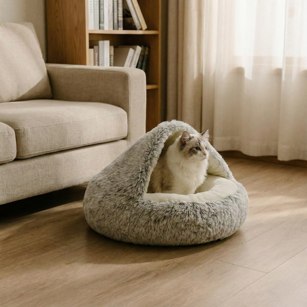 MeowLounge™ Měkký pelíšek pro kočky