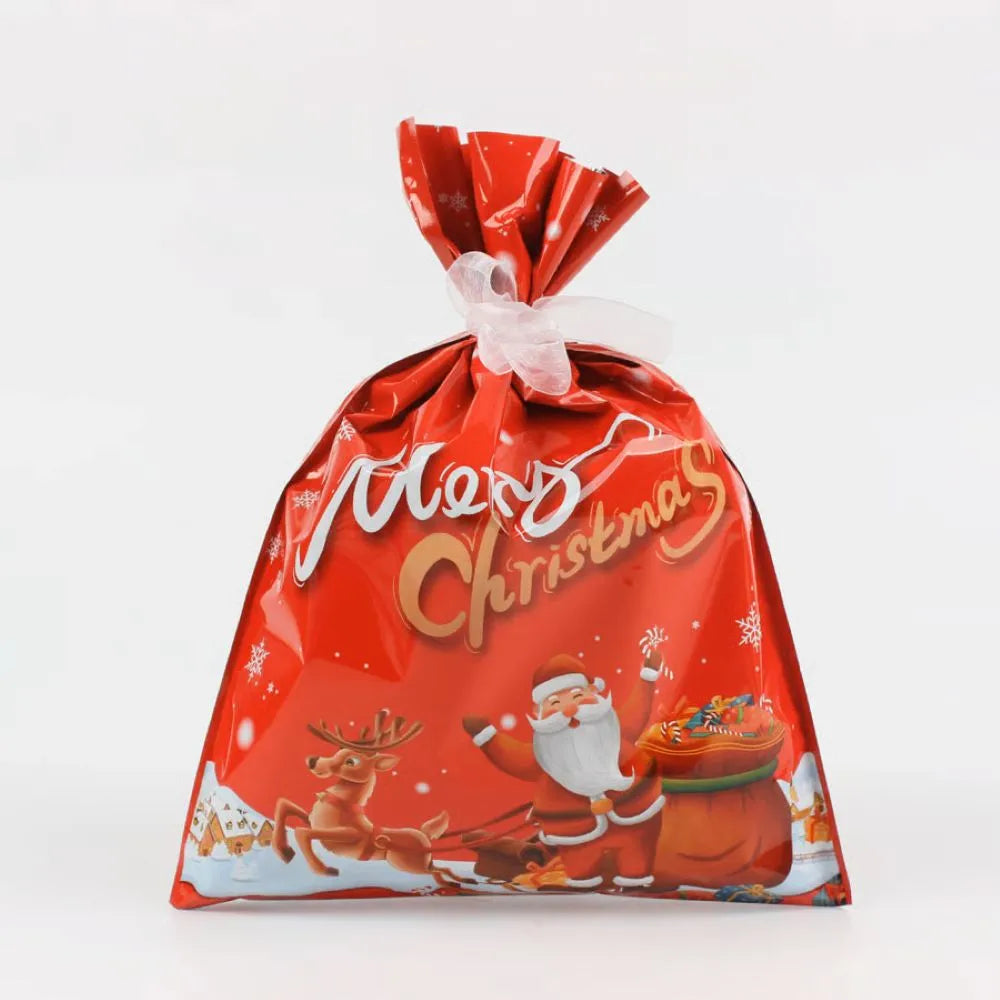 MerryWrap™ Vánoční sáčky na dárky se šňůrkou