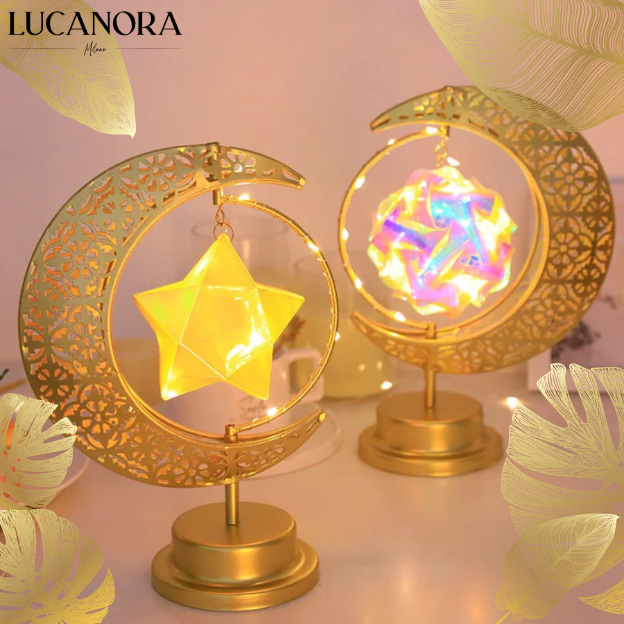 Moonora™ Lampička ve tvaru půlměsíce