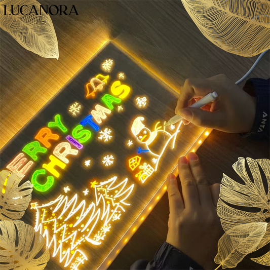 NeonMemo™ Personalizovaná tabule LED s barvami