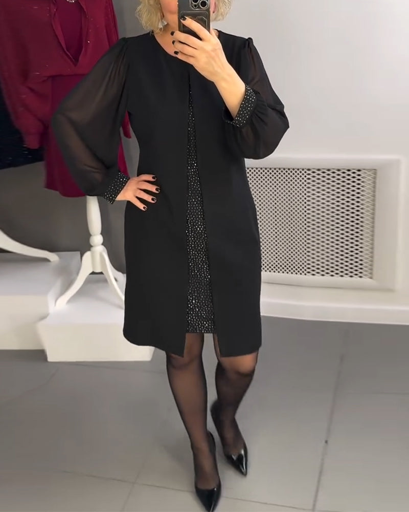 Olga Bassi™ Dlouhé šaty s rozparkem