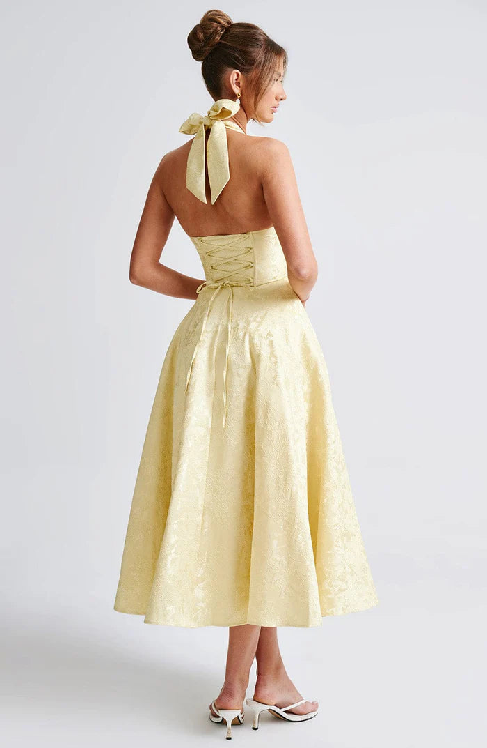 Olivia Teodoro™ Elegantní romantické midi šaty