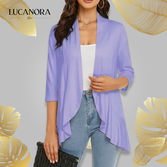 Olivia Paletta™ Pohodlný cardigan s volány