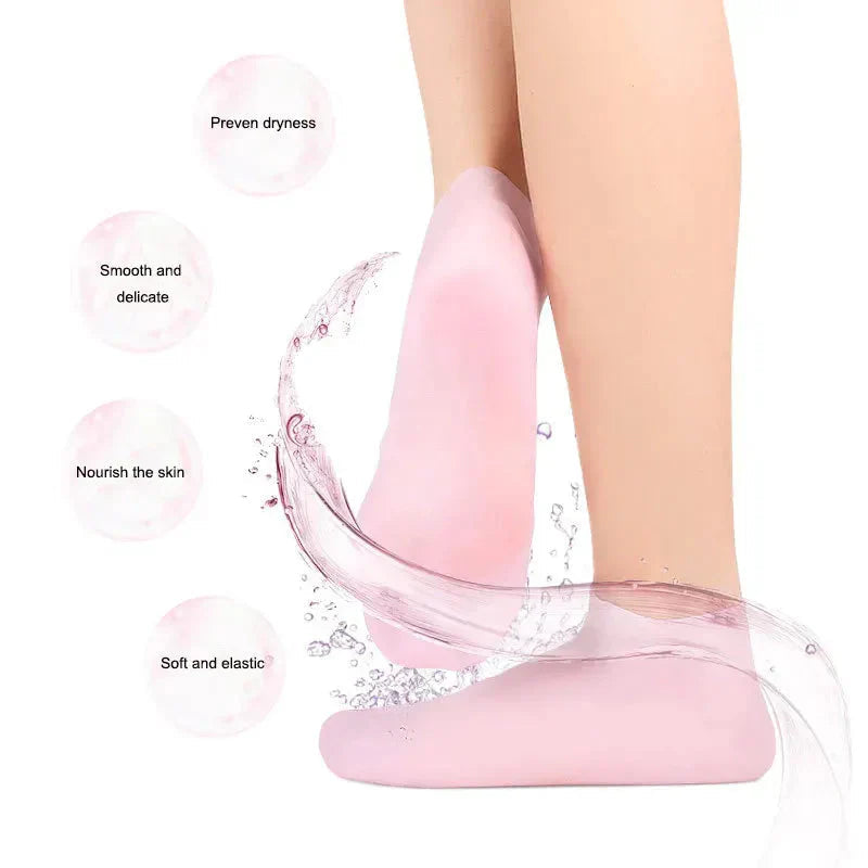 PediSpa™️ Silikonové ponožky pro hydrataci nohou