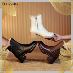 Pepita Calvin™ Pohodlné zimní boty na podpatku