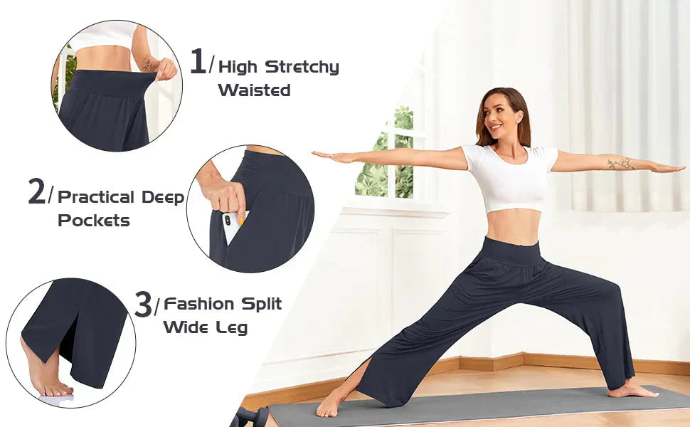 Pilar Fit™ Volné sportovní kalhoty na jógu