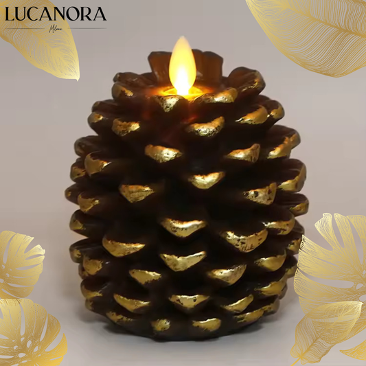 PineCharm™ Svíčky ve tvaru šišek