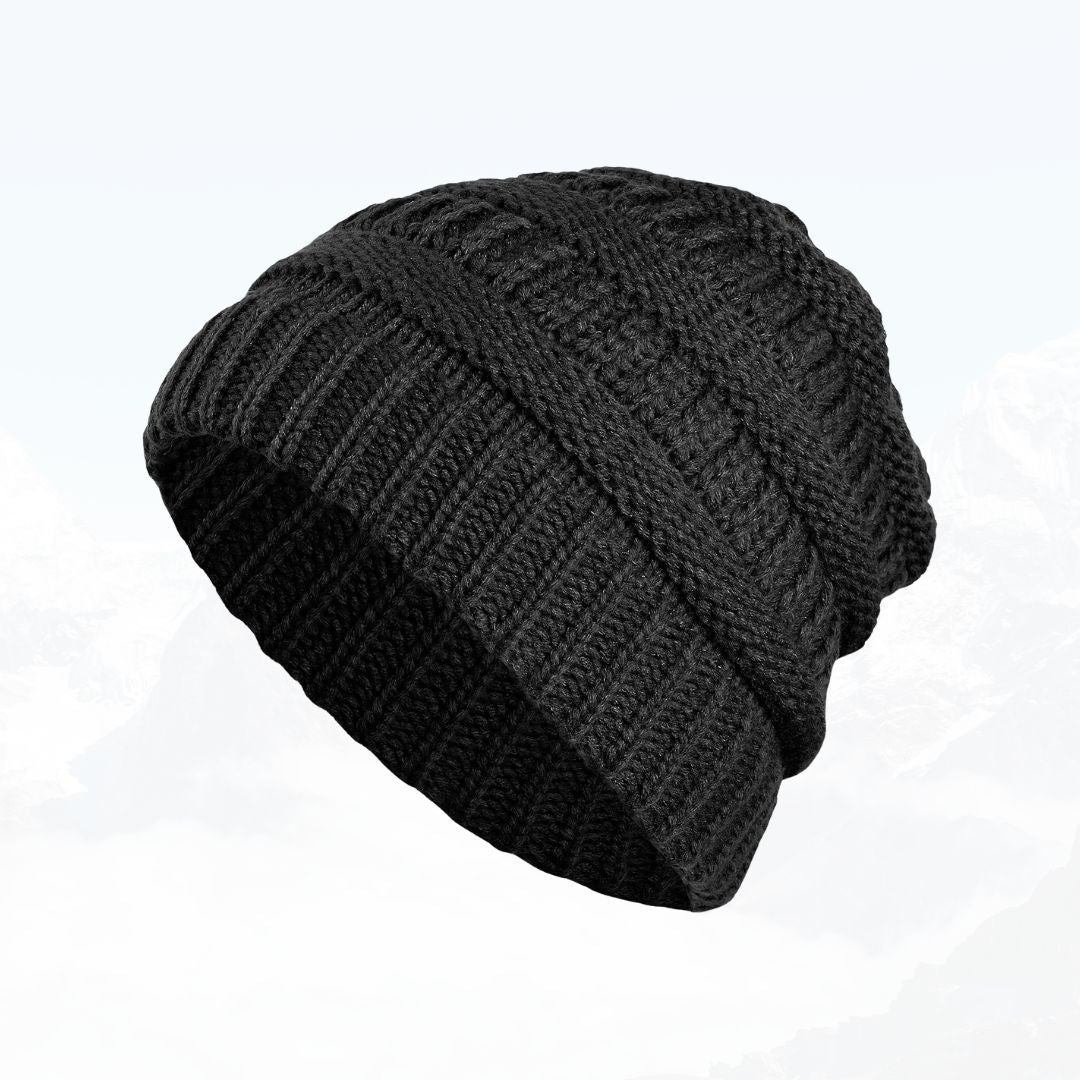 PonyBean™ Dámská pletená čepice s otvorem na culík