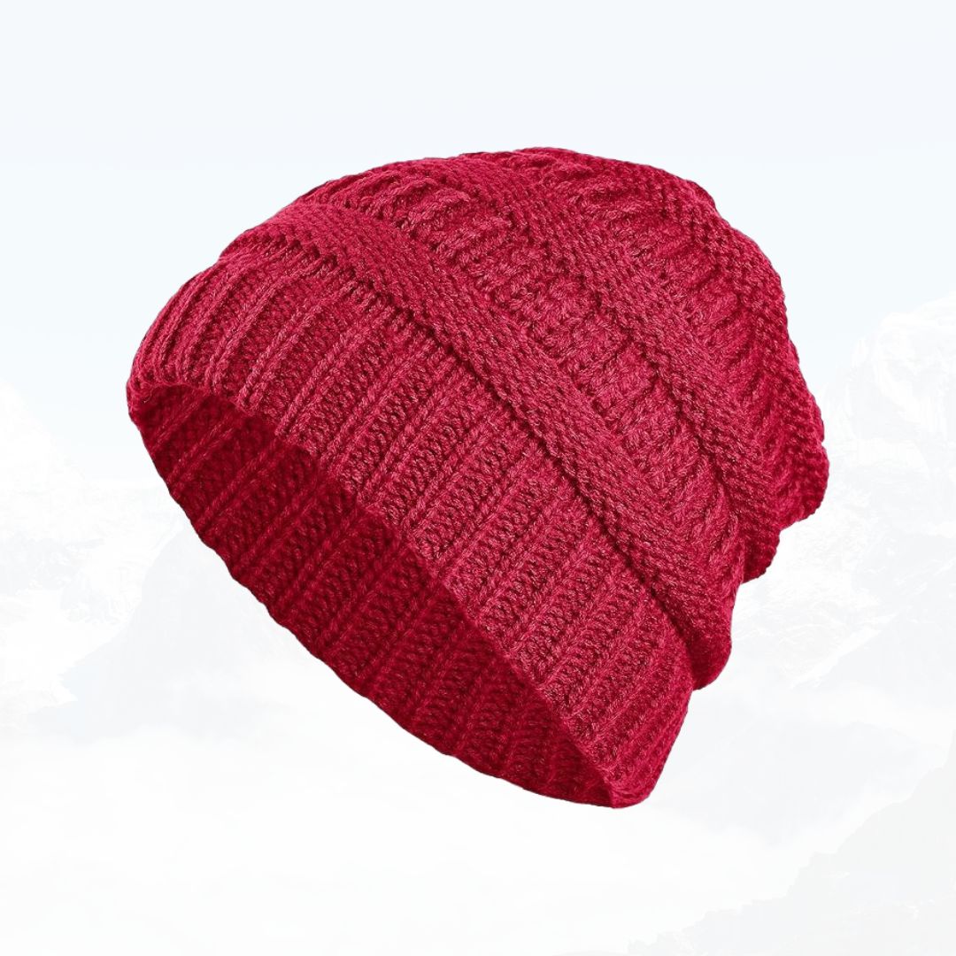 PonyBean™ Dámská pletená čepice s otvorem na culík