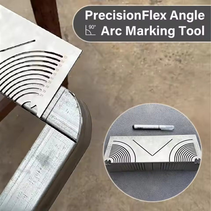 PrecisionX™ Přesný flexi nástroj pro značení úhlů a oblouků