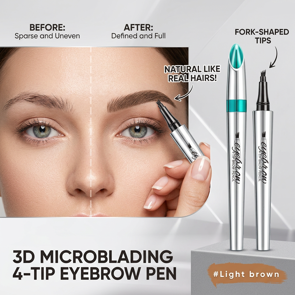 QIC Eyebrow™ Tužka na obočí pro přirozený vzhled