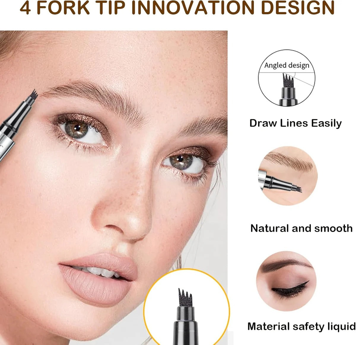 QIC Eyebrow™ Tužka na obočí pro přirozený vzhled