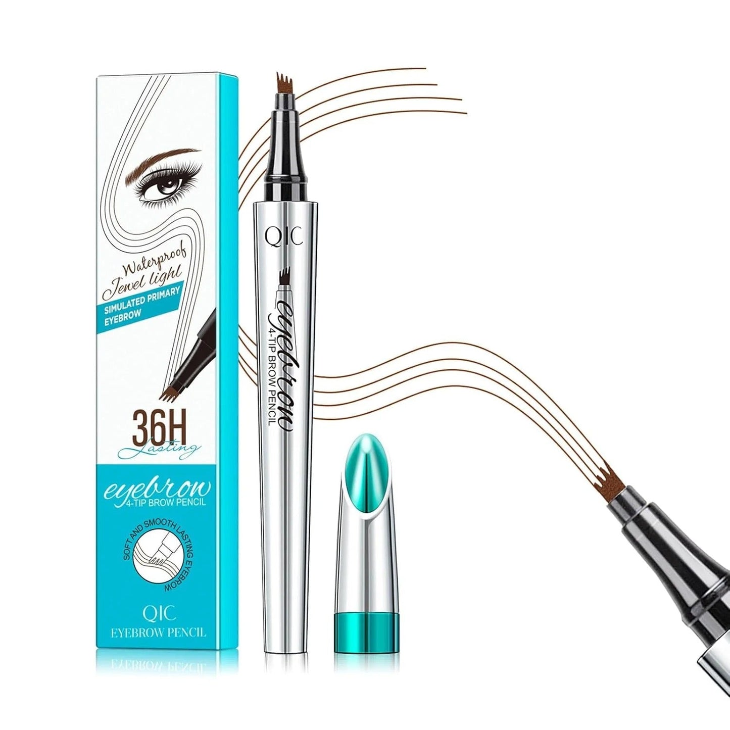 QIC Eyebrow™ Tužka na obočí pro přirozený vzhled