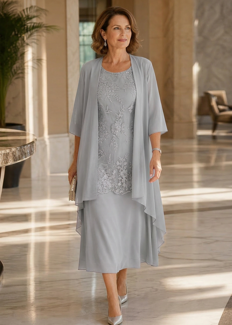 Rina Donadelli™ Koordinovaný sukňový set pro bezstarostnou eleganci