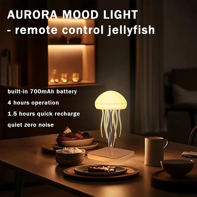 JellyAura™ Realistická lampa medúza