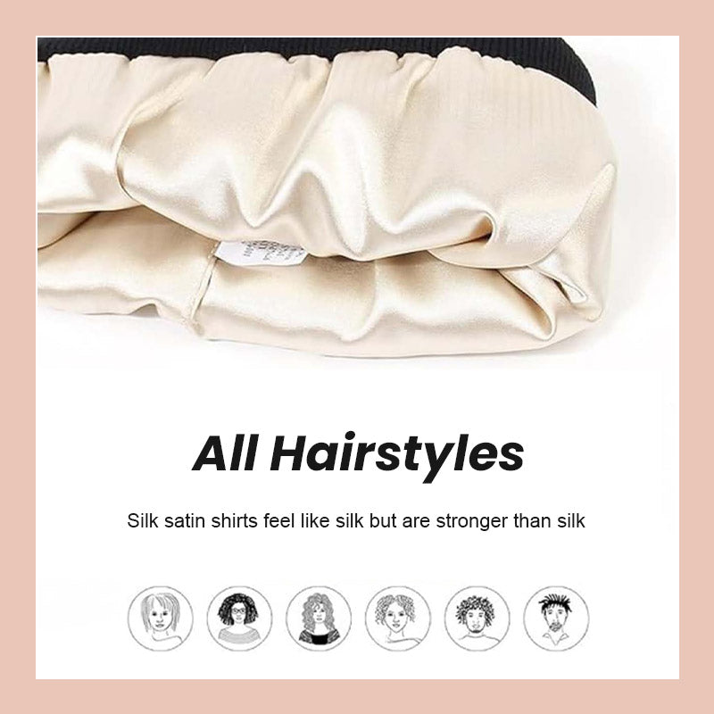 Satinest™ Pletená čepice se saténovou podšívkou