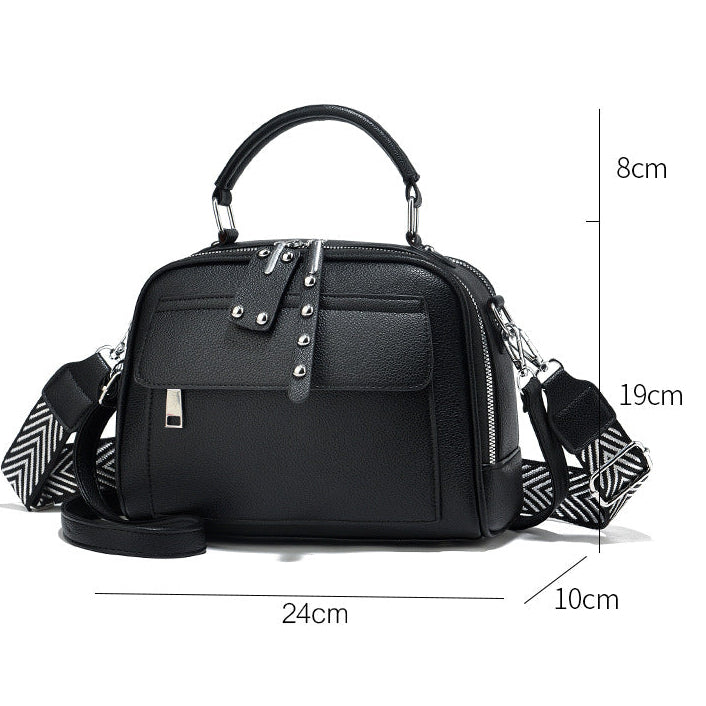 Sidonia Zema™ Kabelka přes rameno s více přihrádkami