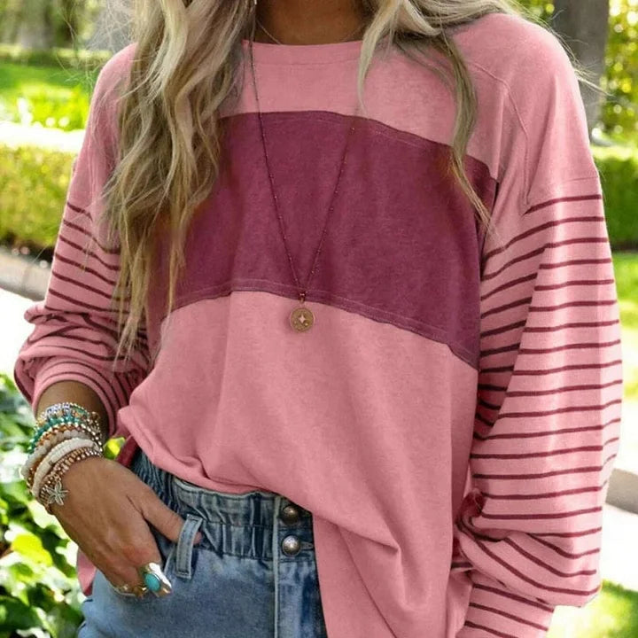 Simona Supino™ Dámské tričkos dlouhým rukávem