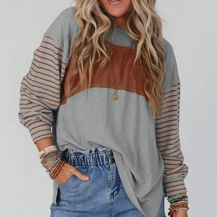 Simona Supino™ Dámské tričkos dlouhým rukávem