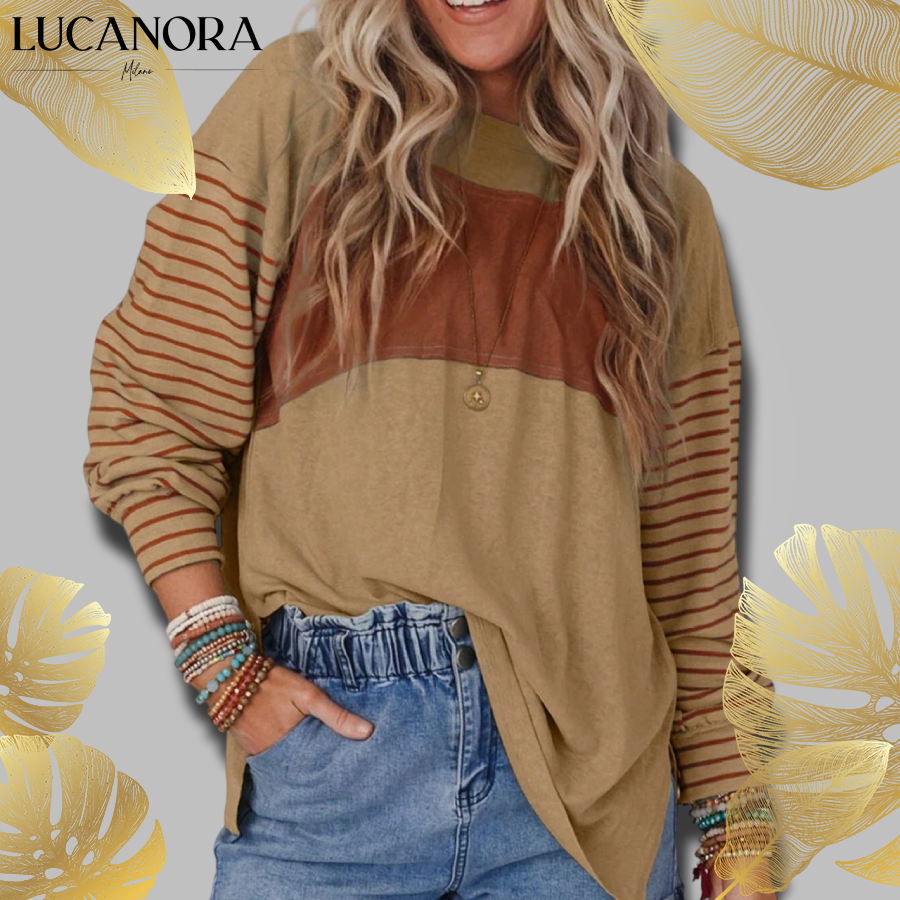 Simona Supino™ Dámské tričkos dlouhým rukávem