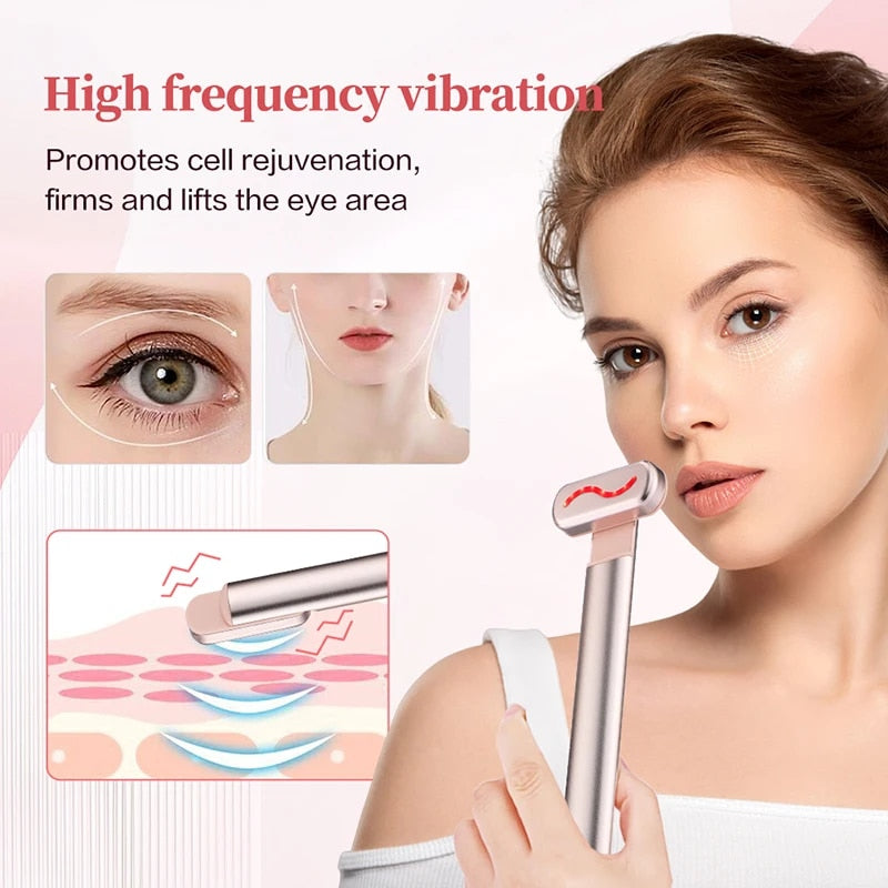 SkinWave Pro+™️ Terapie červeným světlem EMS Nástroj pro péči o pleť