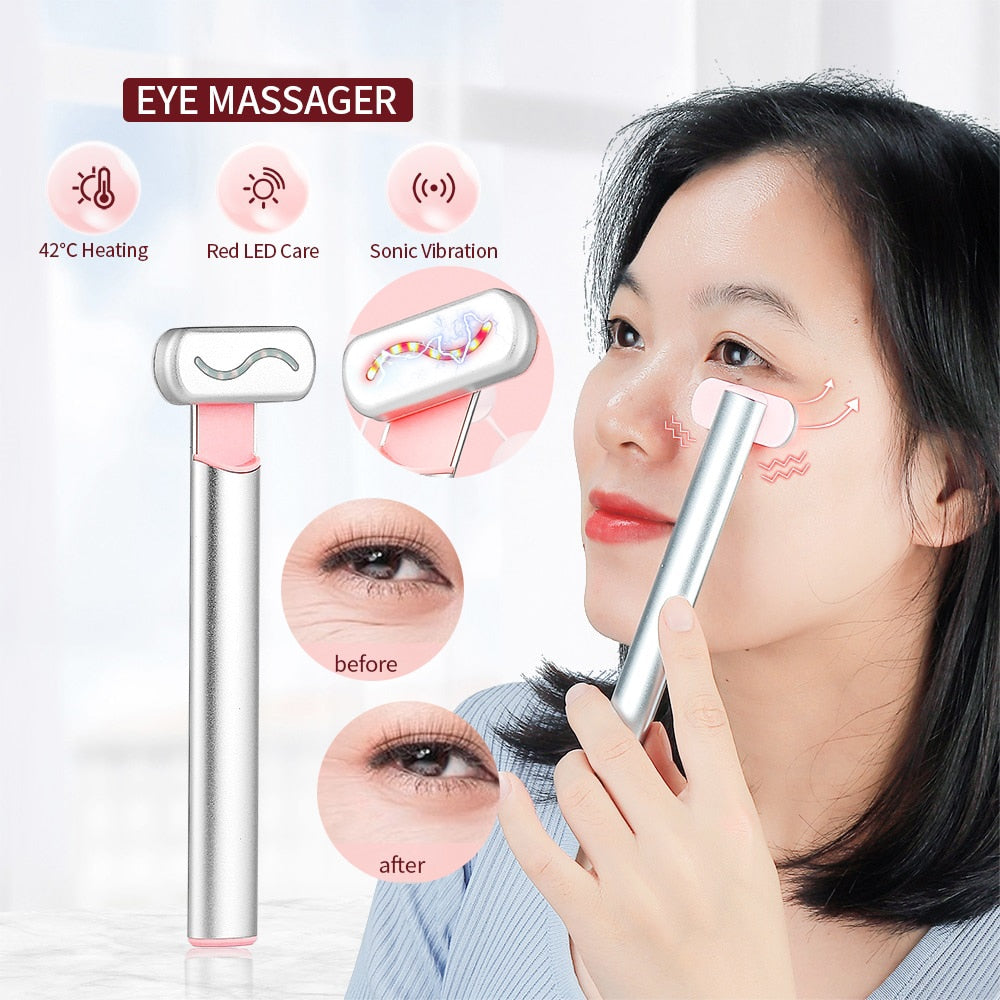 SkinWave Pro+™️ Terapie červeným světlem EMS Nástroj pro péči o pleť