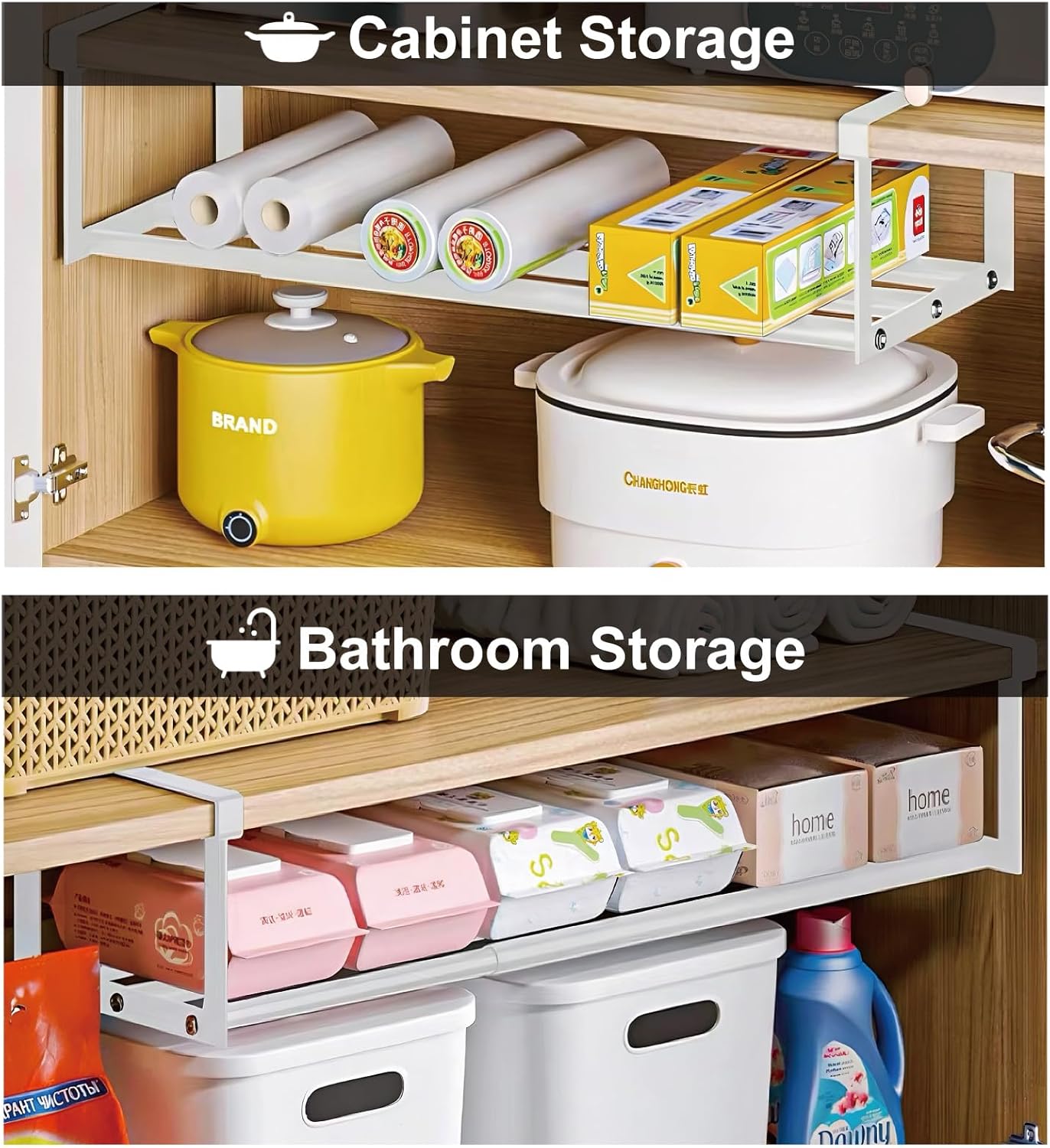 SmartShelf™ Multifunkční teleskopická polička