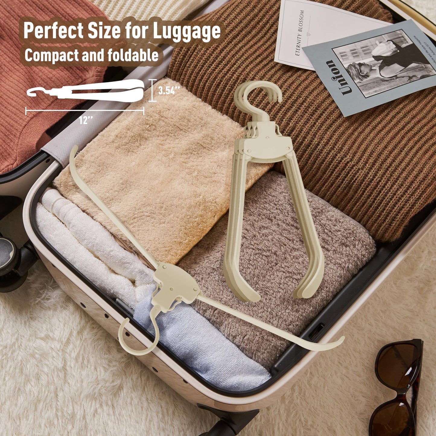 SnapHang™ Skládací ramínka na oblečení