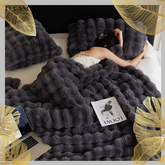 SnugNest™ Teplá plyšová a měkká deka