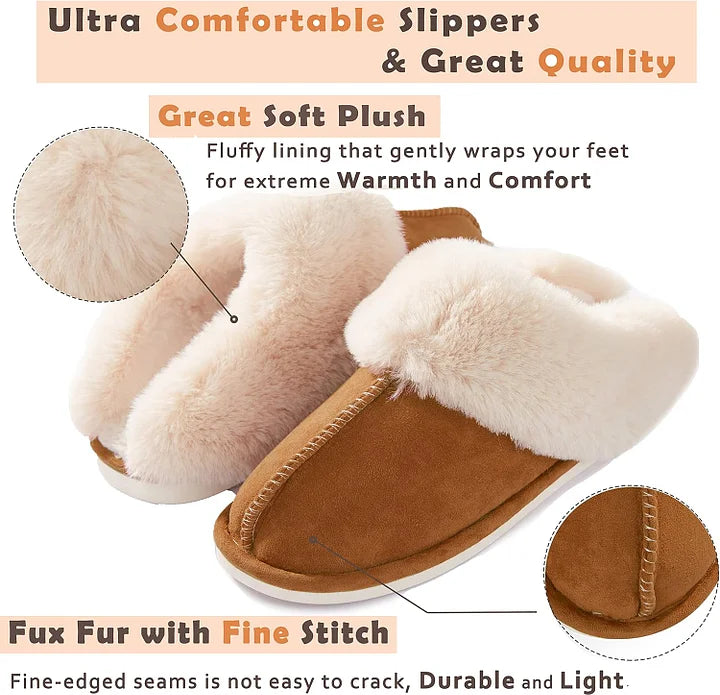 SnugStep™ Domácí plyšové pantofle