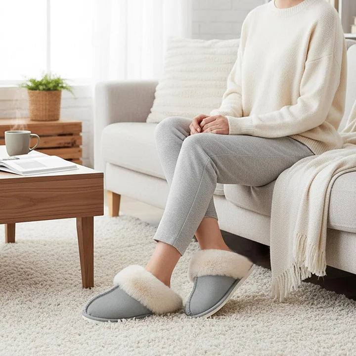 SnugStep™ Domácí plyšové pantofle