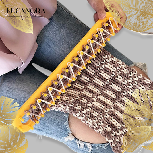 SnugWool™ DIY pletací tkalcovský stav plastové tkaní