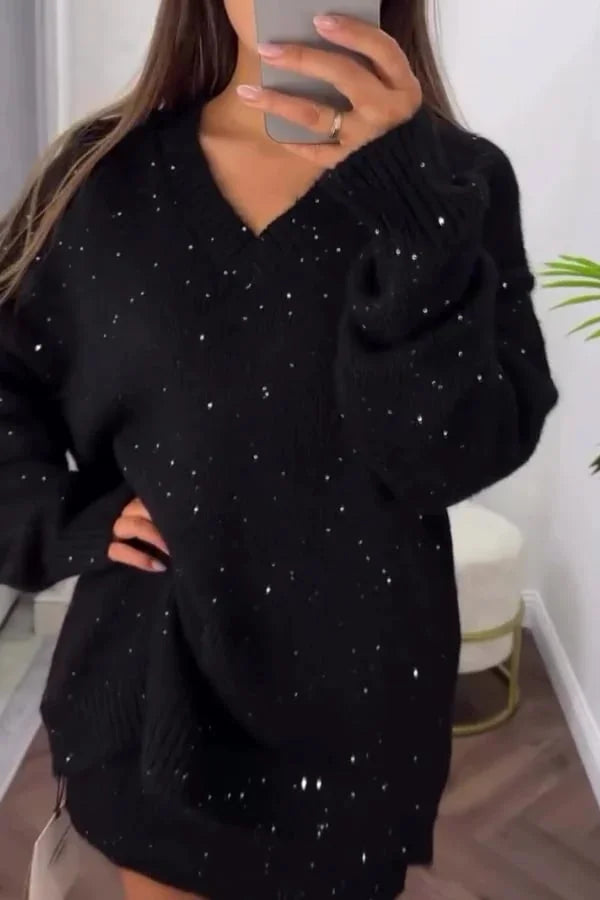 Soave Leveroni™ Elegantní komplet se svetrem