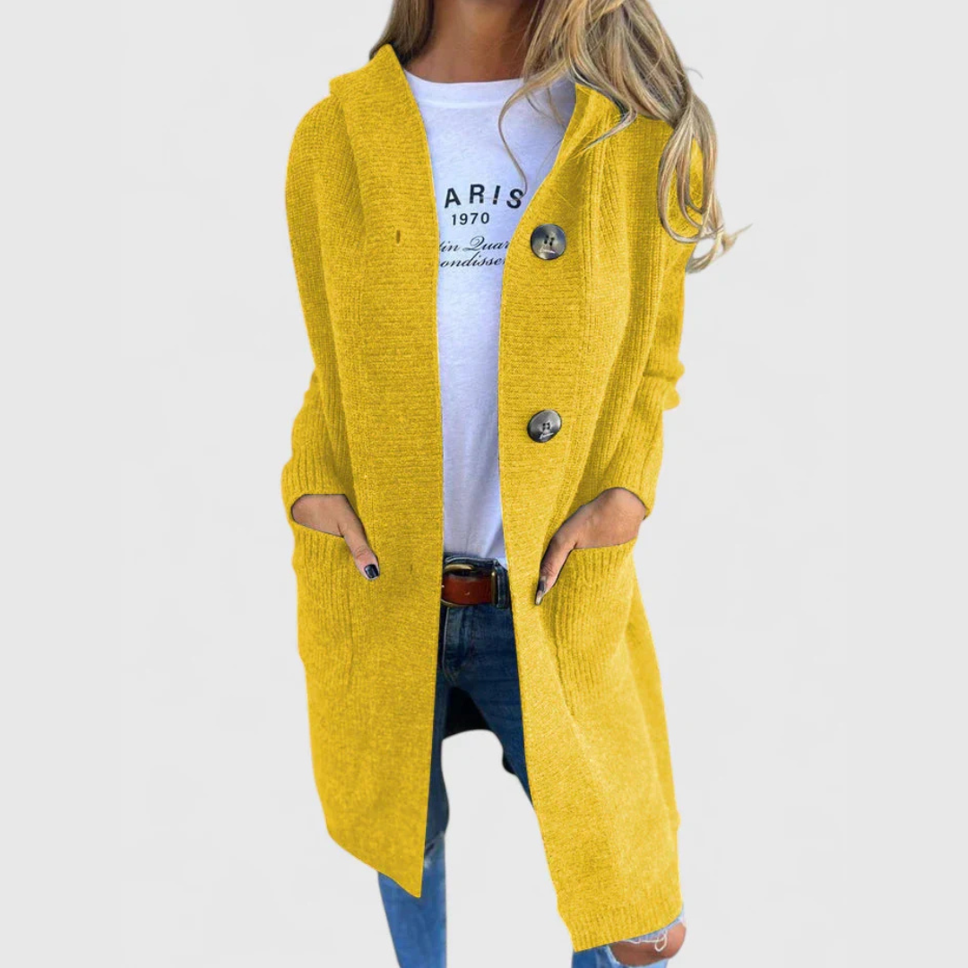 Sofronia Aldi™ Kardigan s kapucí na knoflíky