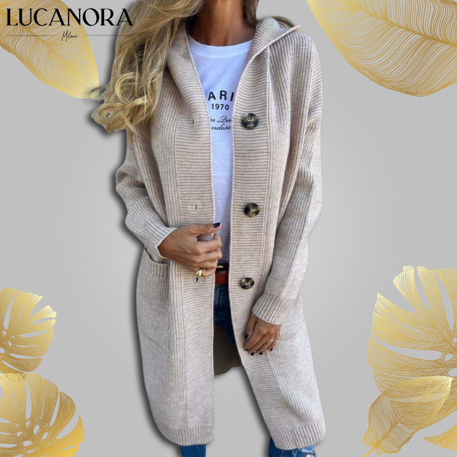 Sofronia Aldi™ Kardigan s kapucí na knoflíky