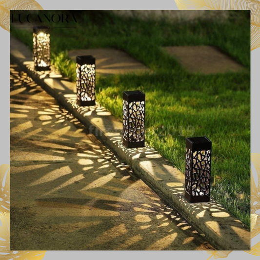 SolarBrite™ Vintage solární zahradní lampa