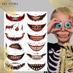 Spook Art™ Halloween make-up dočasné tetování