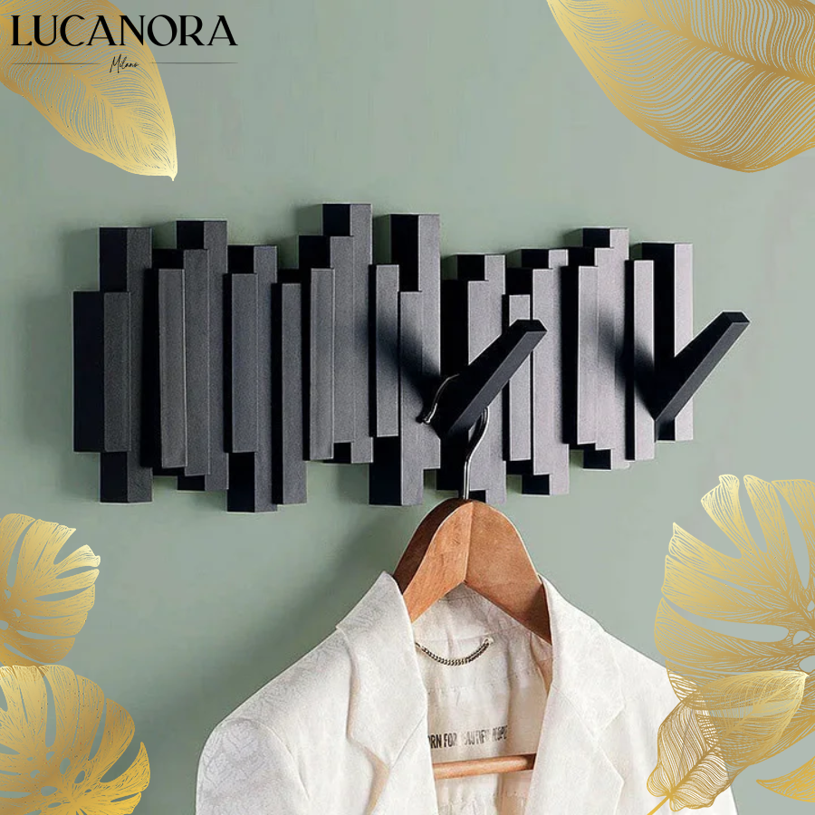 TimberHook™ Nástěnný dřevěný věšák