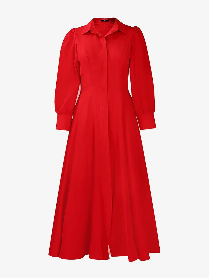 Tullia Cavallo™ Elegantní áčkové midi šaty