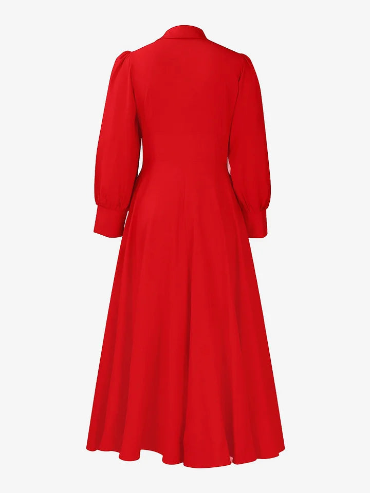 Tullia Cavallo™ Elegantní áčkové midi šaty