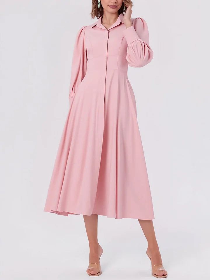 Tullia Cavallo™ Elegantní áčkové midi šaty