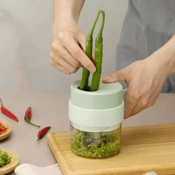 VeggieChopper+™ Elektrický sekáček 4v1