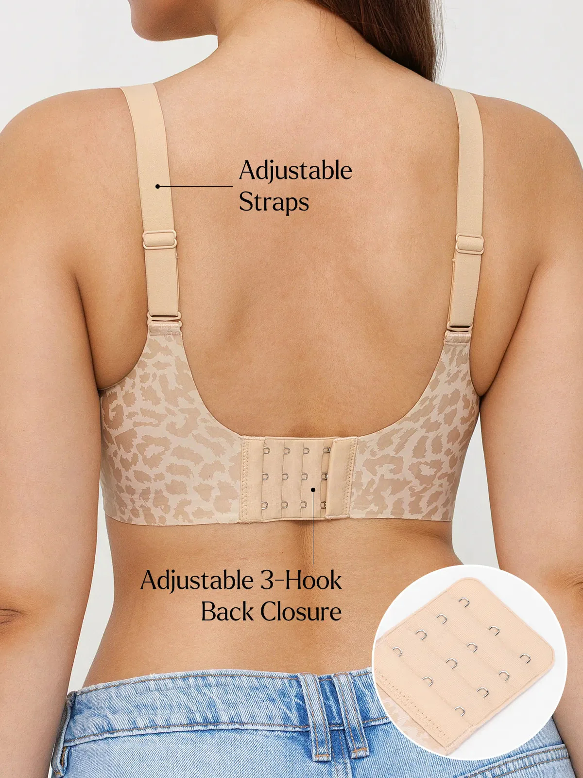 Velourette™ Bezešvá bralette podprsenka