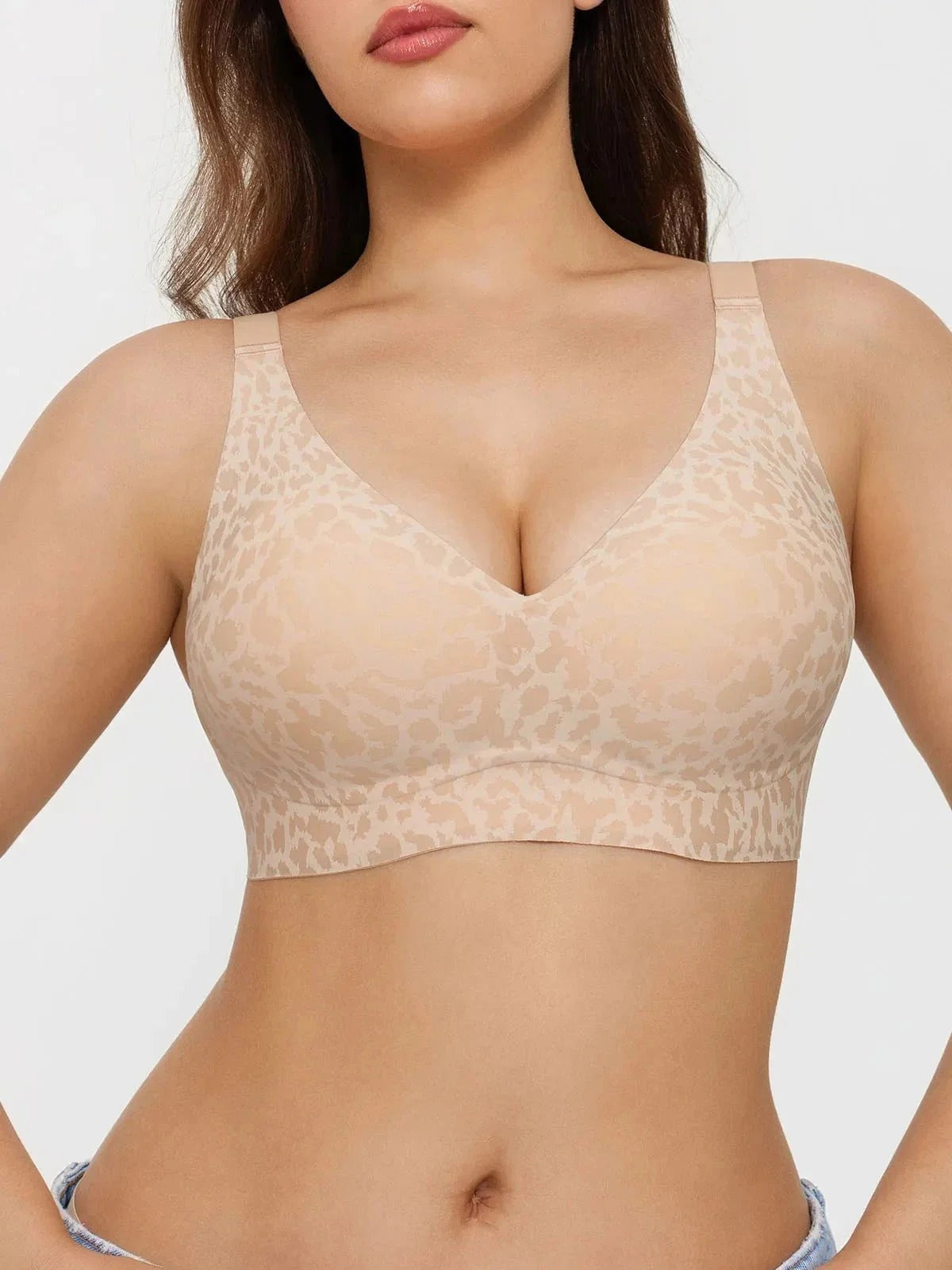 Velourette™ Bezešvá bralette podprsenka